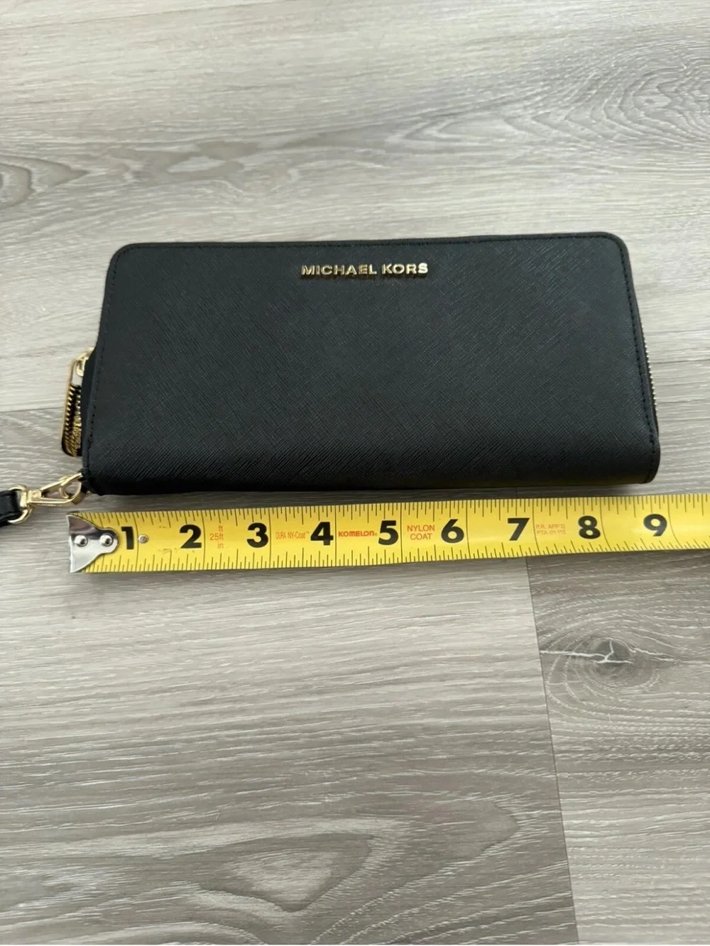 sold Michael Kors Jet Set Continental Travel Clutch - Navy Blue Large